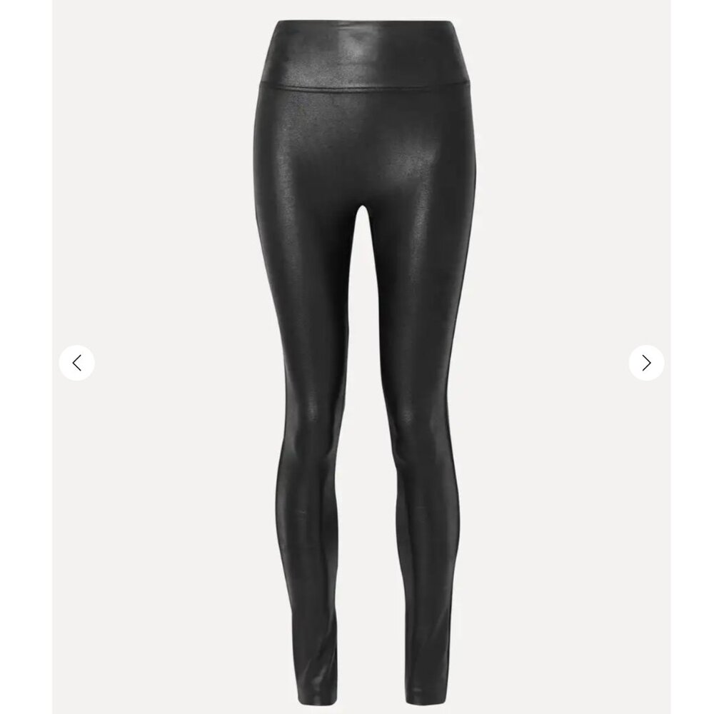 SPANX Faux Stretch Leather Leggings